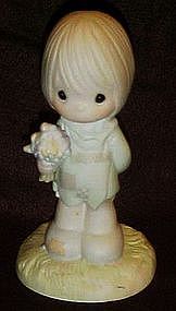 Enesco Precious Moments, I belong to the Lord figurine