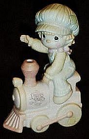 Enesco Precious Moments, All aboard for Birthday.......