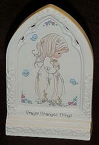 Avon Prayer changes things ceramic cathedral plaque