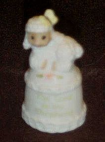 Enesco Precious Moments The Lord is my Shepherd thimble