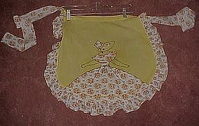 Vintage apron, Plantation girl