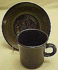 Franciscan Madeira cup and matching saucer set