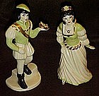Ceramic Arts Studio Cinderella and Prince,  figurines