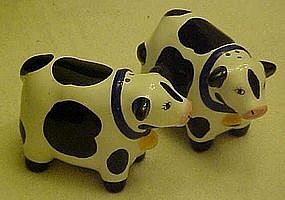 Coco Dowley Cow  salt and pepper shakers by Cert Int'l