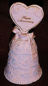 Enesco porcelain happy Anniversary bell