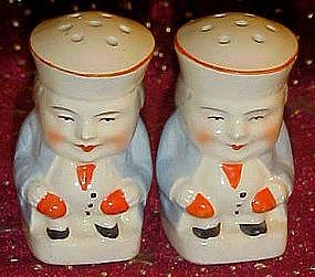 Vintage Toby jug salt and pepper shakers