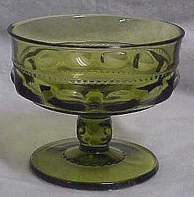 Indiana Kings crown green sherbert dessert dish