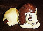 Walker pottery lion igurine