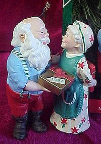 Hallmark  ornament, Gift Exchange, Mr. & Mrs. Claus