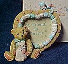 Cherished Teddies heart shaped photo frame, 910783