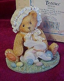 Cherished Teddies, Mellissa, Every buny needs a friend