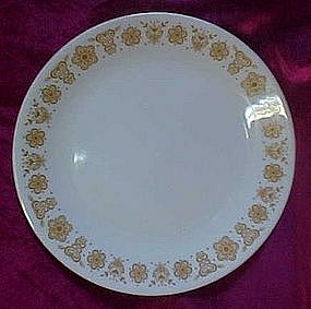Corelle butterfly gold dinner plate, by Corning