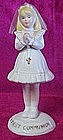 Enesco girls First Communion figurine 1988