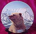 Wild Spirits series, "Mighty Presence" collector plate
