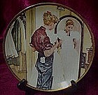 The Prom Dress collector plate, Saturday Evening Post