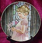 Bridesmaid plate by Liz Moyes, Danbury Mint