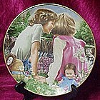 Sharing a Secret plate , by liz Moyes, danbury mint