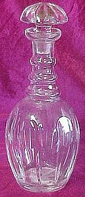 Vintage crystal bar decanter