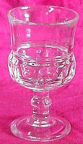 Indiana or Tiffin, Kings Crown clear cordial 3 5/8"