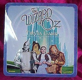 Wizard of OZ Trivia Game, in collector tin