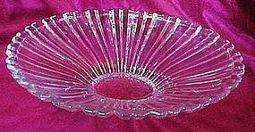 Elegant crystal center bowl 15"