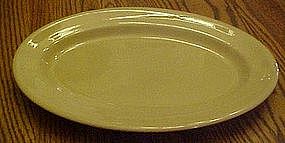 Large tan Tepco 13 1/2" restaurant platter