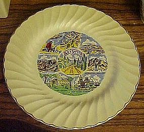 Arizona souvenir  state plate by Sheffield USA