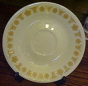 Corelle Butterfly gold saucer