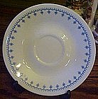 Corelle Snowflake pattern saucer