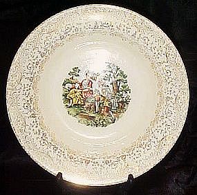 Royal China Colonial Gold round vegetable bowl