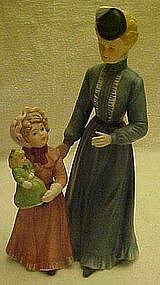 Homco Victorian Mother and Child figurine #8812