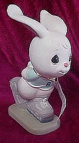 Precious Moments rollerblade bunny rabbit, outdoor