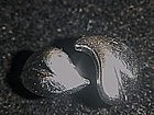Vintage 1976 Avon Heart to heart ring, silver