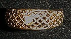 Vintage1978  Lattice Lace ring / band by Avon