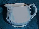 Vintage blue and white creamer