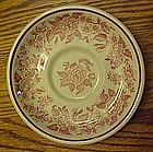 Jackson china saucer, Jessica pattern, restaurant ware