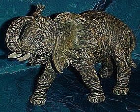 Large resin elephant figurine