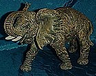 Large resin elephant figurine
