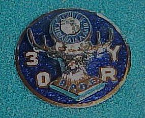B.P.O.E. 30 year service/ member / organization pin