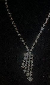 Vintage rhinestone necklace