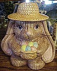 Wriggles the rabbit cookie jar by Metro, 1994
