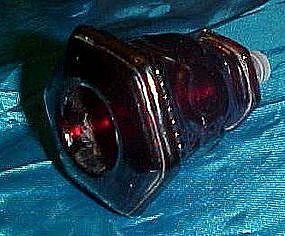 Replacement stopper for Avon red Cape cod candlestick