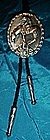 End of the Trail pewter bolo tie,  by EJC