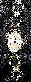 Ladies Express L.A. marcasite  look wristwatch