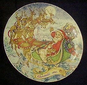 Avon annual Christmas plate, 1993, Special Christmas...