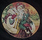 Avon annual Christmas plate, 1994, The wonder of.......