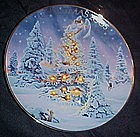 Avon annual Christmas plate, 2005,  Angel Lights.......