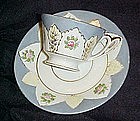 Ucagco Occupied Japan, Hand painted demi cup and saucer