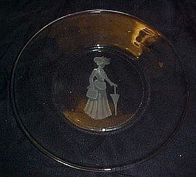 Avon Fostoria Represenative's plate 1971