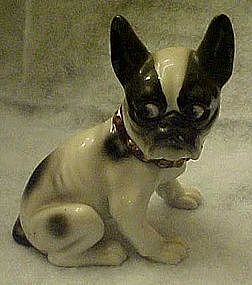 Antique boston bull terrier figurine